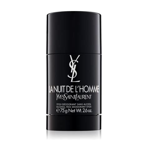 lanuit de l homme by ysl deodorant stick 2.6 oz|Men's L'HOMME Alcohol.